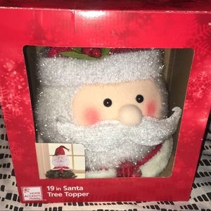 19 in Santa Tree Topper